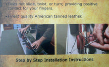 Load image into Gallery viewer, Leather Lever Action Rifle Wrap w/ DVD Uberti, Henry, Winchester, Marlin BY Palo Verde
